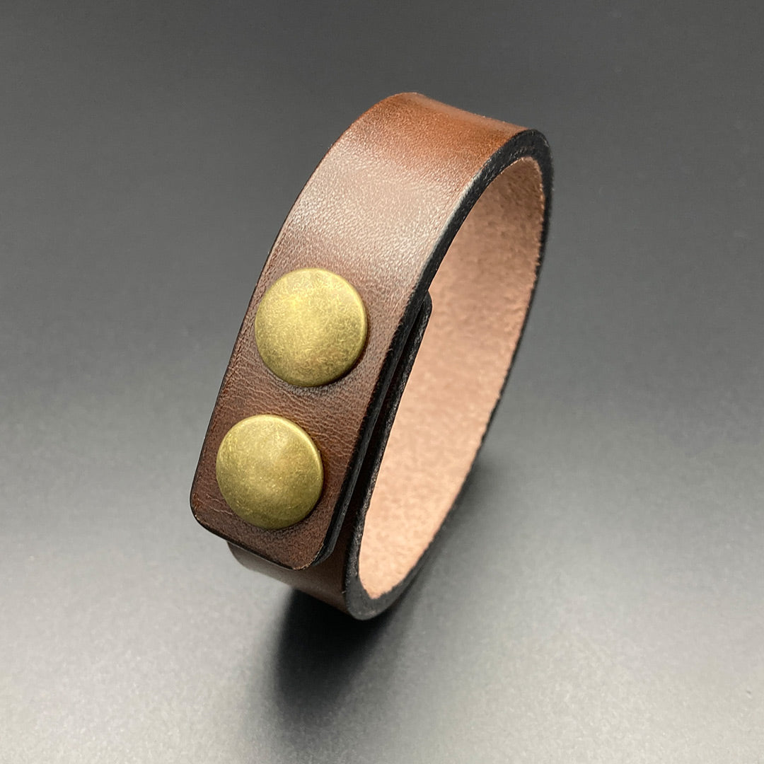 Lederarmband „Cruiser“, braun
