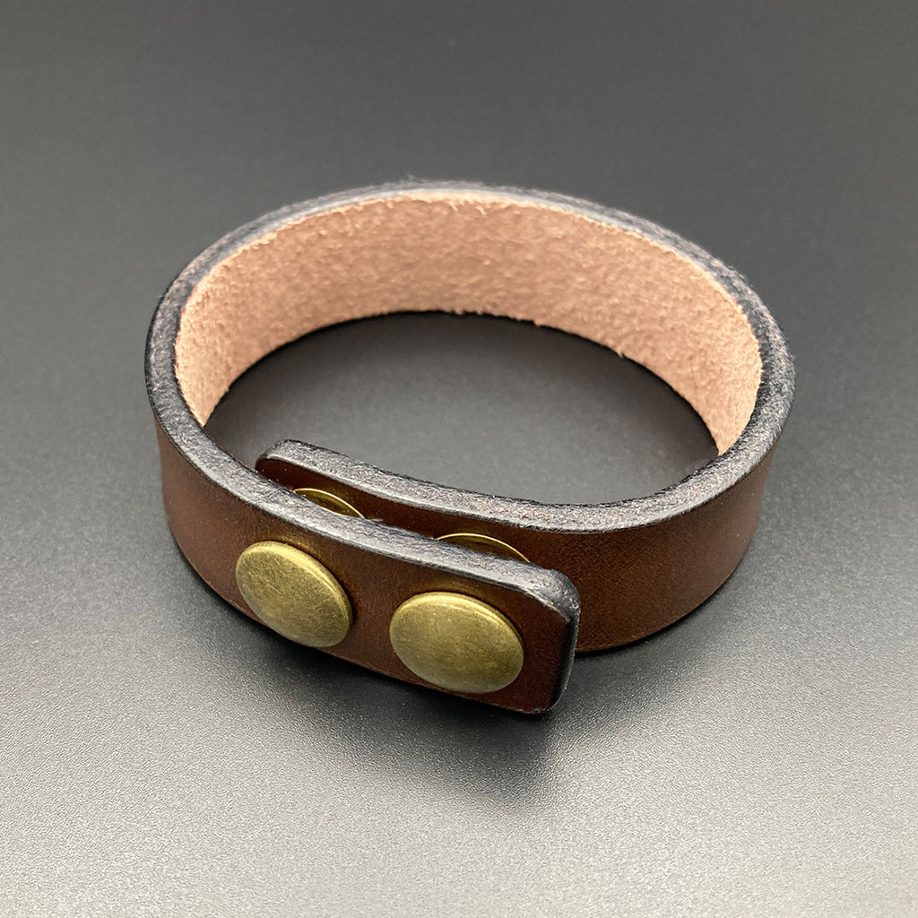 Lederarmband „Cruiser“, braun