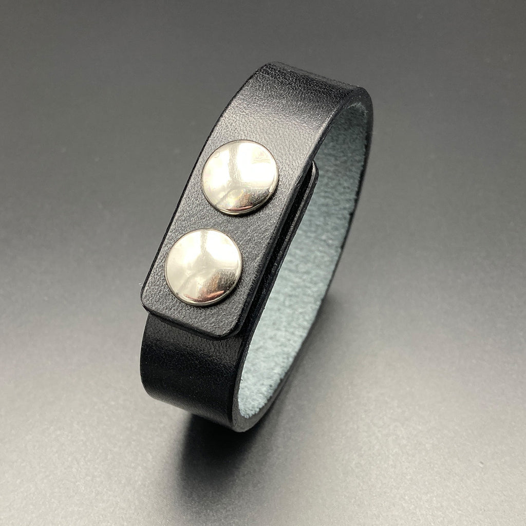 Lederarmband „Cruiser“, schwarz