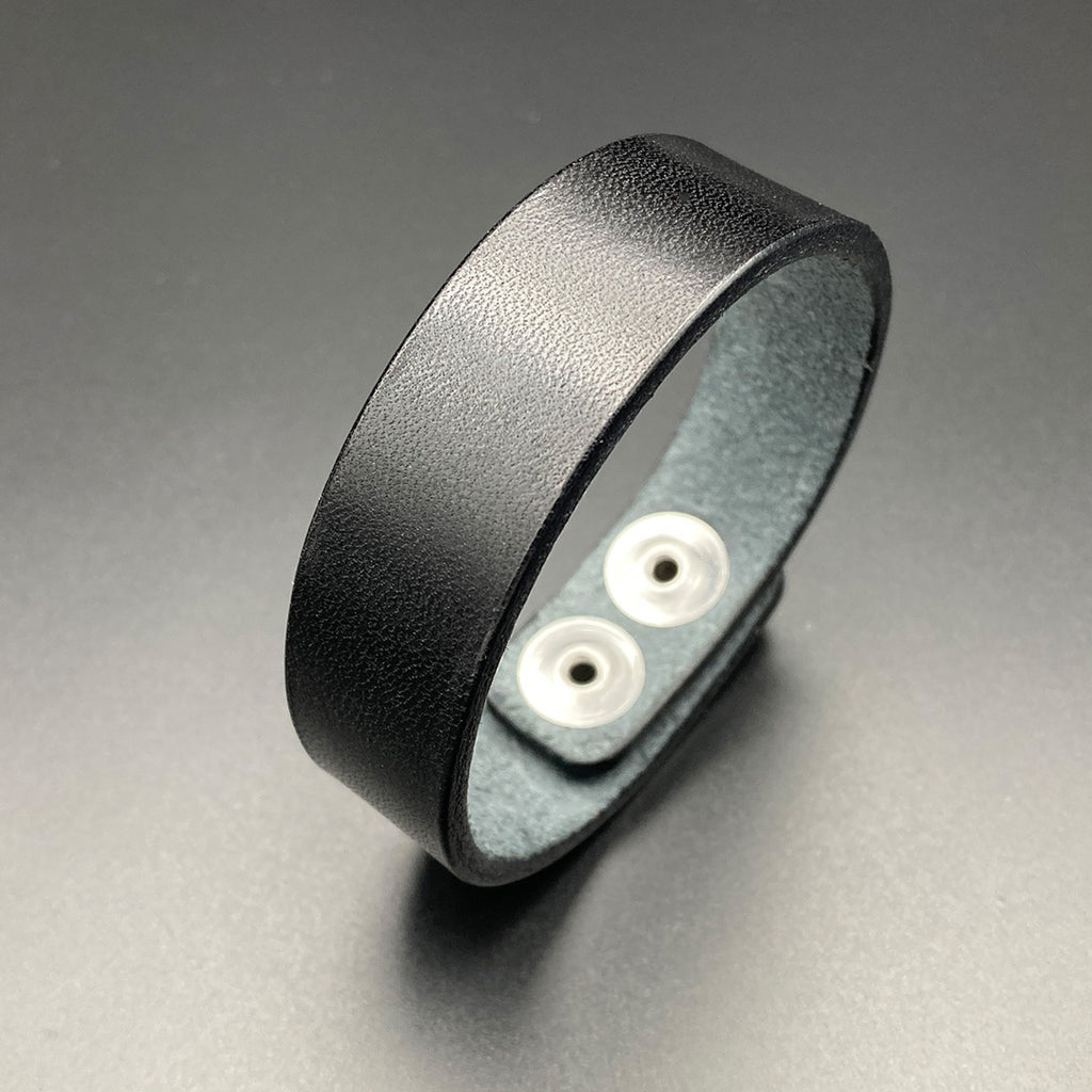 Lederarmband „Cruiser“, schwarz