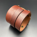 Breites Lederarmband "Johnny-D", braun