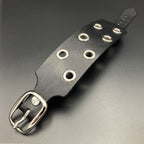 Breites Nietenarmband "Pirate", schwarz