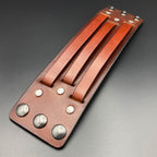 Breites Lederarmband "Outlaw", braun