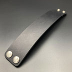 Breites Lederarmband "Ranger", schwarz