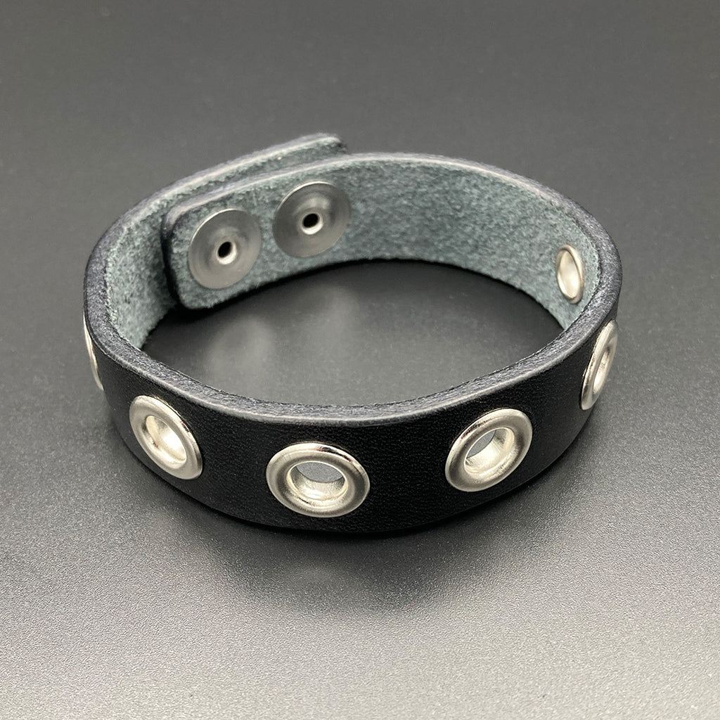 Nietenarmband „Roady“, schwarz