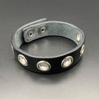 Nietenarmband „Roady“, schwarz