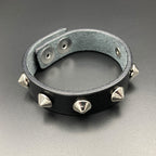 Nietenarmband „Rocker“, schwarz