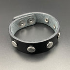 Nietenarmband „Rumbler“, schwarz